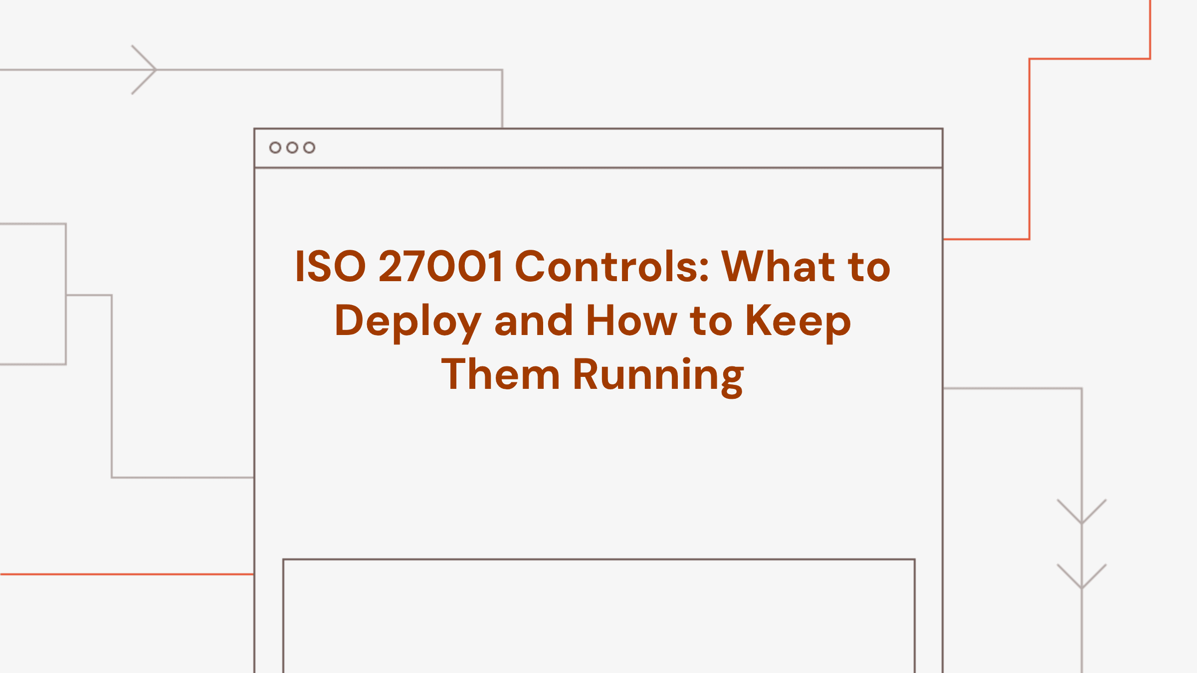 ISO 27001 Controls: What to Deploy and How to Keep Them Running